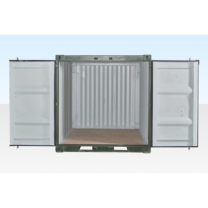 8FT SHIPPING CONTAINER (ONE TRIP) BLUE (RAL 5013)