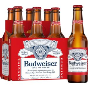 Budweiser Beer Bottles and Cans
