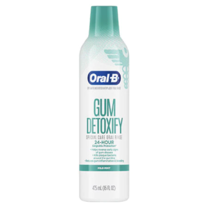 Oral-BGum Detoxify Mouthwash Special Care Oral Rinse Mild Mint