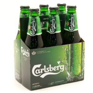Carlsberg Green Bottle and Can