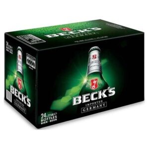 Beck’s Beer Bottle and Can
