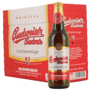 Budweiser Budvar DF label