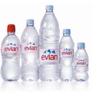 EVIAN Natural Mineral Water