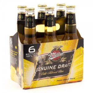 Miller Genuine Draught Bottles and Cans