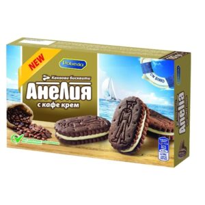 BISCUITS ANELIA COCOA WITH COFFEE CREAM 187g