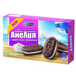 BISCUITS ANELIA COCOA WITH VANILLA CREAM 187g