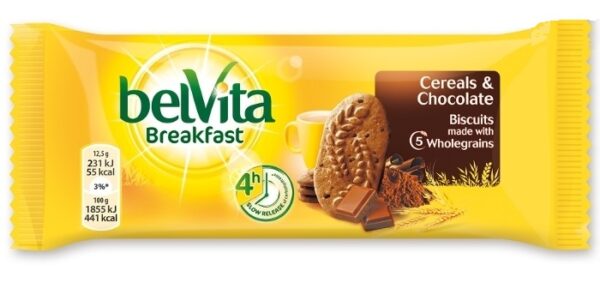 BISCUITS BELVITA CHOCOLATE 50g