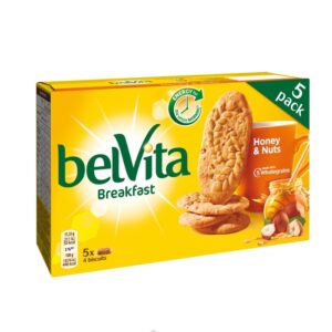 BISCUITS BELVITA HONEY & HAZELNUTS 225g