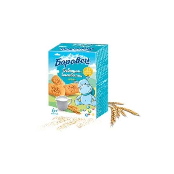 BISCUITS BOROVETS BABY MILK 100g