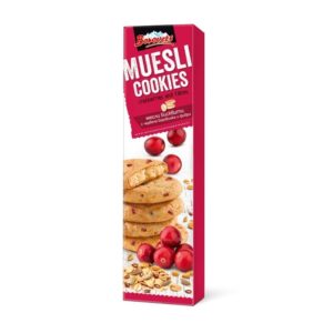 BISCUITS BOROVETS WITH CRANBERRIES AND FIBRES 110g