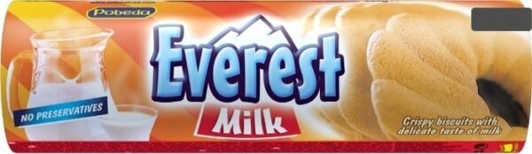 BISCUITS EVEREST MILK 195g