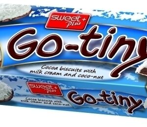 BISCUITS GO-TINY WITH MILK CREME & COCONUT POWDER 120g