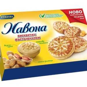 BISCUITS NAVONA WITH PEANUT CREME 200g