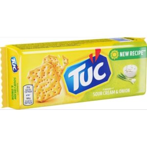 BISCUITS TUC SOUR CREAM AND ONION 100g