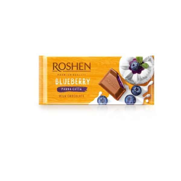 CHOCOLATE ROSHEN MILK WITH BLUEBERRY PANACOTA 90g