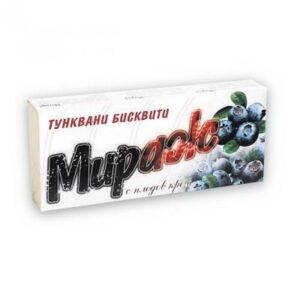 COVERED BISCUITS MIRAGE BLUEBERRY 216g