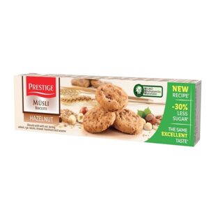 CRISPY BISCUITS WITH MUSLI HAZELNUT 94g