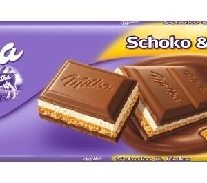 MILKA SCHOKO AND BISCUITS 300g