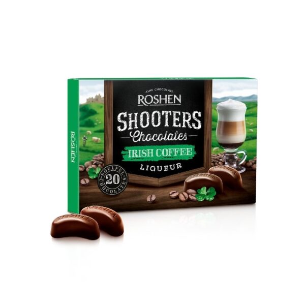 ROSHEN SHOOTERS CHOCOLATES WITH IRISH COFFEE 150g