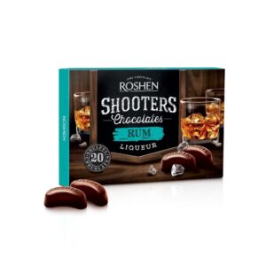 ROSHEN SHOOTERS CHOCOLATES WITH RUM LIQUEUR 150g